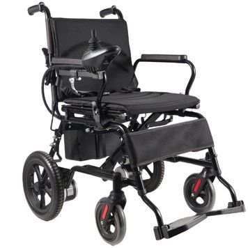 Електричне крісло колісне складане сталеве OSD-500311, медтехніка