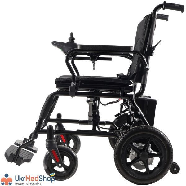 Електричне крісло колісне складане сталеве OSD-500311, медтехніка