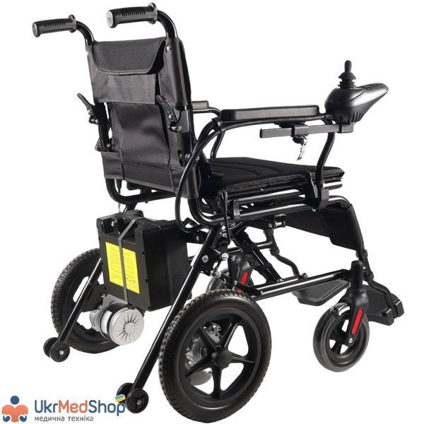 Електричне крісло колісне складане сталеве OSD-500311, медтехніка