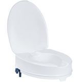 Низька насадка на унітаз King 10 см з кришкою KING-10L-00, медтехніка