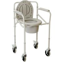 Складной стул-туалет на колесах OSD-2110JW 